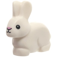 Lego králík, bílá (6186286, 6254176, 6461276)